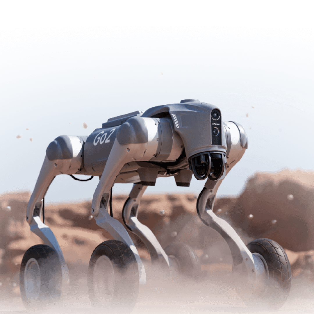 Unitree Unitree Go2-W Wheeled Robotic Dog