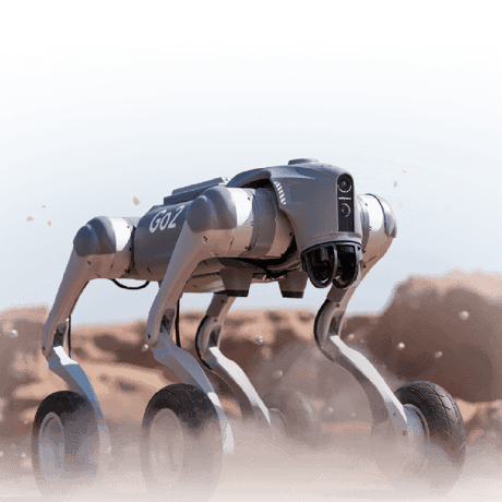 Unitree Unitree Go2-W Wheeled Robotic Dog